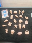 Vtg Cracker Jack Paper Prize   Gumball Charms Lot-20  Pieces   Original Capsules