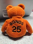 Vntg 1998 Salvino   s Bamm Beano   s Mlb Barry Bonds Giants 8  Beanie Bear