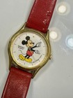 Vintage Seiko Quartz Disney Mickey Mouse Watch 4n01-0129 Japan Running