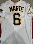 Mlb Pittsburgh Pirates Starling Marte Team Issued Possibly  Worn Signed Jersey