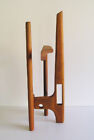 Mid Century Modern Abstract Teak Wood Isamu Noguchi Style Art Sculpture