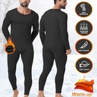 Mens Thermal Underwear Set Base Layer Long Johns Tops   Bottom Pants Undershirts