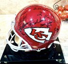 1969 Sbiv Signed Full Size Helmet Psa Auth  35 Signatures  Incl Case Brass Plate