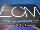 Ecm 10th Anniversary 1979 Japan Promo Book Keith Jarrett Pat Metheny Chick Corea