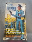 Vintage Marx Captain Maddox With Box  rough  Fort Apache Fighters Johnny West