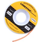 3 Rolls 2mm X 5ft Desoldering Braid Wick Solder Remover W  No Residue Rosin Flux