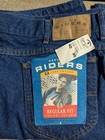         lot Of  7  Pairs 40x30 Vtg nos Jeans   Power Blues   Lee Riders   Deadstock 