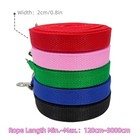 Long Dog Training Lead 1 2m-15m Heavy Duty Recall Leash Nylon Puppy Pet Rope
