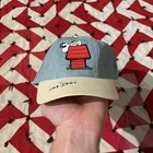 Vintage Y2k Joe Cool Snoopy Snapback Hat Embroidered