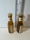 Vintage Coors Beer Bottle Glass Salt And Pepper Shaker Set