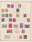 New Zealand - Mint And Used Collection On Album Pages - Bindeo