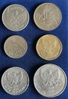 1957-2003 Indonesia              Nice 6 Coin Mini Lot
