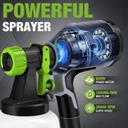 Workpro High Pressure Paint Sprayer 600w 1300ml Hvlp Powerful Electric Spray Gun