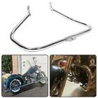 Engine Guard Crash Bar W  Highway Foot Pegs For Harley Softail Fatboy 2000-2017