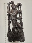 Antique Chinese Wood Statue Carving