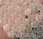 14mm Rock Crystal Quartz Gemstone Aaa Carved Flower Rose 15 5 Inch 90187633-698 