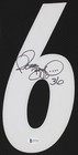 Jerome Bettis Autographed   Framed Black Steelers Jersey Auto Beckett Coa