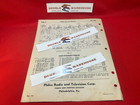 May 1939 Philco Radio Service Bulletin No  322 Models 40-120  40-125