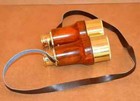 Vintage Antique Maritime 6   Nautical Brass Solid Glass Binoculars