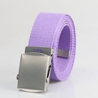 Men s Canvas Web Belt 1 5 Inch Metal Buckle Camouflage Casual Unisex Belt