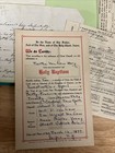 Ephemera Lot Death Certificates Enlistment Record Physician Undertaker 1800   s