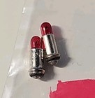 M  rklin Marklin Ee 602010 Ho Red Light Bulb 16v Plug In Base  pack Of 2   Nisp