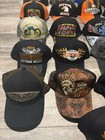 Lot Of 29 Biker Motorcycle Hats  harley Davidson  Orange County Choppers   More 