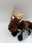 Webkinz Reindeer With Code Sealed Tags Brown Moose Christmas Plush Toy 10 