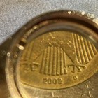 2 Euro German Coin From 2002 With Letter D