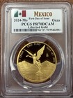2024 Mexico Gold Libertad Proof Set Pcgs Pr70dcam 1 9 Oz - 250 Total Mintage