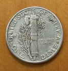 1944-p  Mercury Dime Vf Very Fine 90  Silver