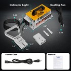 24v 30a Forklift Battery Charger W led Light Smart Golf Charger W  Anderson Plug