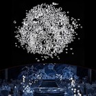 1000 X Acrylic Wedding Confetti Decoration Scatter Table Crystals Diamond Decor