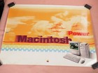 Rare Vintage Apple Computer Power Macintosh  horsepower  Poster 27  X 35 