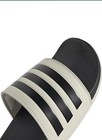 Men   s Adidas Adilette Slides Alumina   Black Size 10 New With Tags And Box 