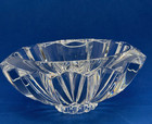 Orrefors Signed Clear Crystal Zodiac Bowl 7 25  Beautiful Mint Condition