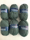 Phildar Superwash Lenox 083 100  Wool Yarn Lot Of 6 Made Italy New Nwt