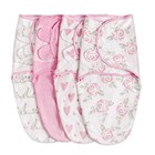 Organic Baby Swaddle Sleep Sacks 4-pack  Soft Cotton Adjustable Wraps For Infant