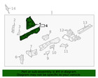 Genuine Nissan Frame Side Member G5131-7bama