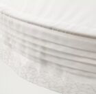 Ikea Len Baby Crib Toddler Kids Bed White Fabric Wall Canopy  204 649 04 Open