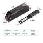 Hailong 48v 12 5ah 15ah 20ah Ebike Battery Lithium For 200w-1500w Motor 30a Bms