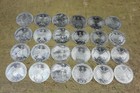 Selection 10 Dm Silver 1972 Olympia Munich  All Letters   Motifs Available