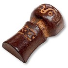 Japanese Kokeshi Doll Shape Paperweight Bunchin Metal Chopstick Rest Holder K2