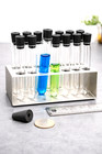  00 Rubber Stopper 1 Hole Vented Tapered Small Test Tube Lab Plug