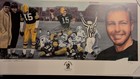Bart Starr Signed   history Frozen In Time   Print