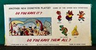 Vintage Marx - Rare  Disney  Movie  Play Set  lady And The Tramp  - Box Is Gd vg