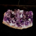Purple Amethyst Crystal Cluster Specimen On Matrix  2 25 Inches 