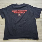 Throwdown Haymaker Metalcore Band Graphic Tee 2xl Never Back Down Never Give In
