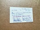 Great Britain 1960s Library Postal Card  a   post Opened  2  purple Boxed Chop