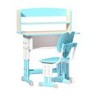Desk Chair Set Kids Adjustable Height Study Table Chair Set With Drawer Design